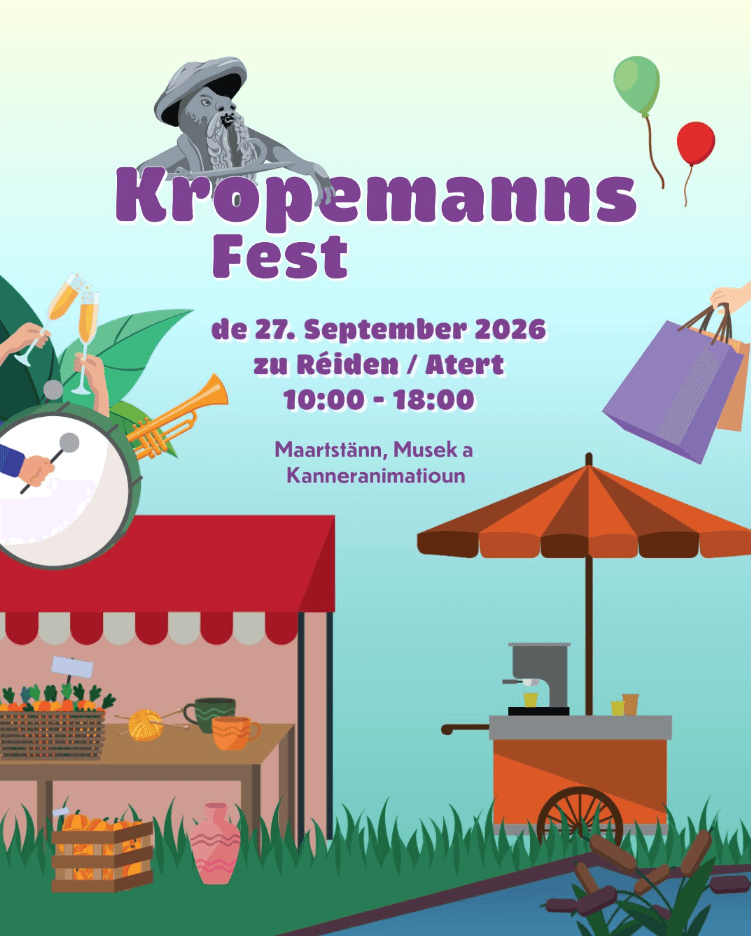 Redange-sur-Attert : Kropemannsfest, la fête du village