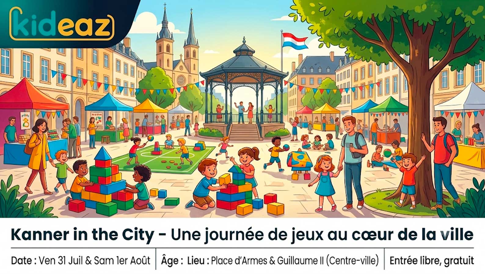 Kanner in the City : Le festival d'été incontournable pour les enfants !