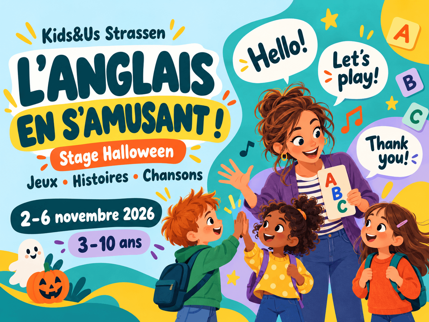 Kids&Us Strassen: Halloween English Camps
