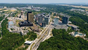 Guided tours of Kirchberg