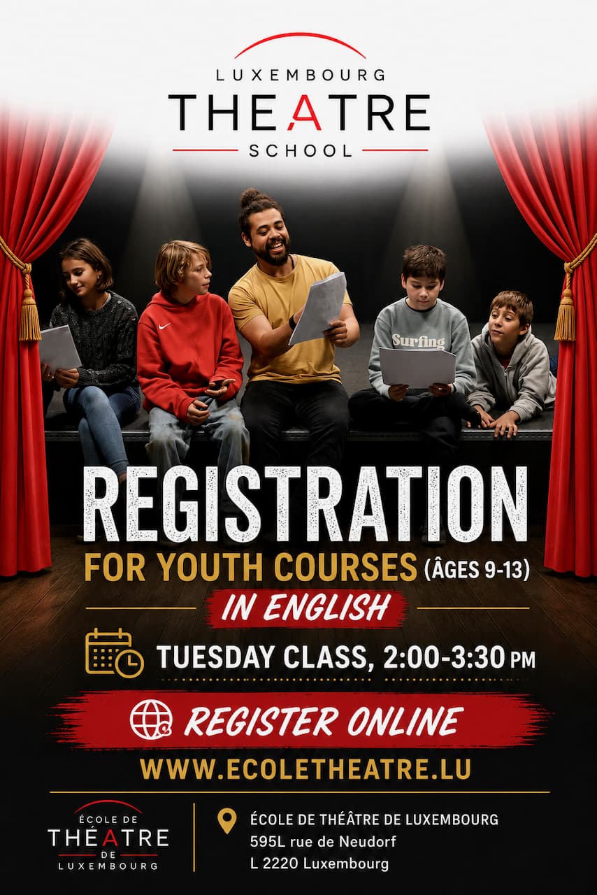 Les cours Théâtre Jeunes en anglais