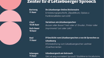 De Lëtzebuerger Online Dictionnaire - E Bléck hanner d'Kulissen