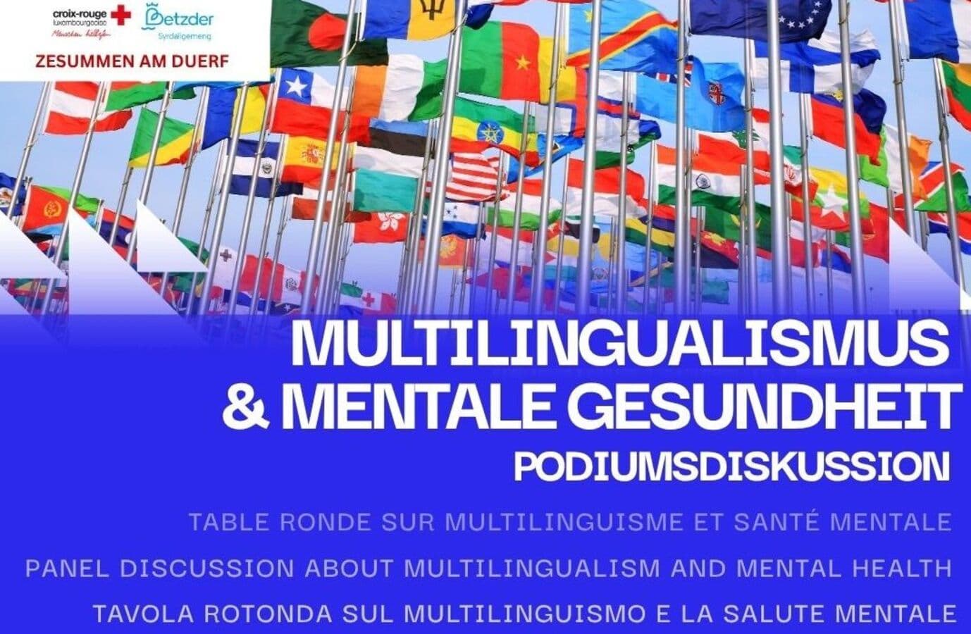 Podiumsdiskussioun Multilingualismus & Mental Gesondheet