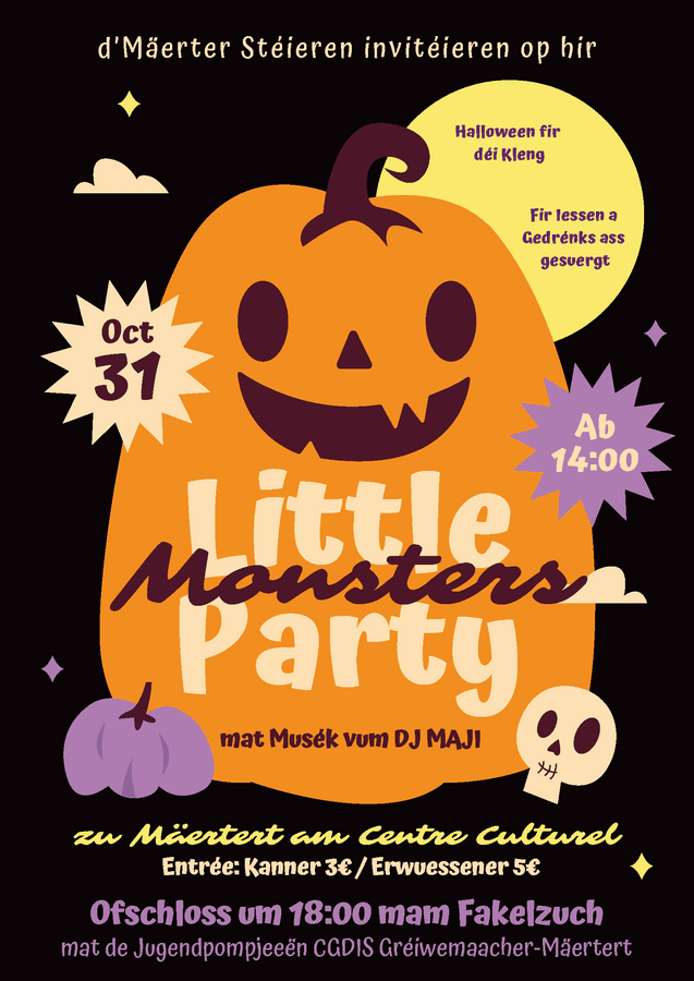 FÊTE D’HALLOWEEN POUR ENFANTS