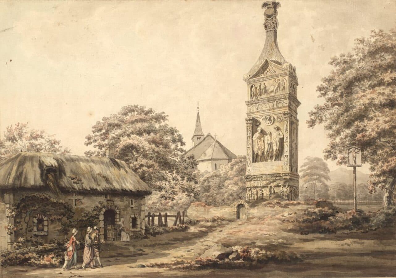Mam William Pars zu Igel (1774) a mam J.M.W. Turner an der Festung Lëtzebuerg (1824 & 1839)
