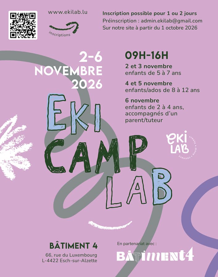 eki.CAMP.lab • 2-4 ans • Enfant & adulte