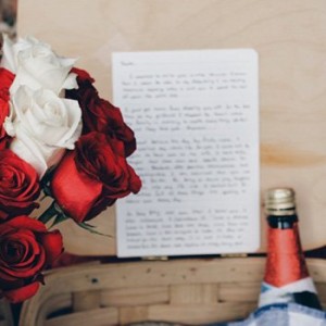 kideaz lettre roses saint valentin
