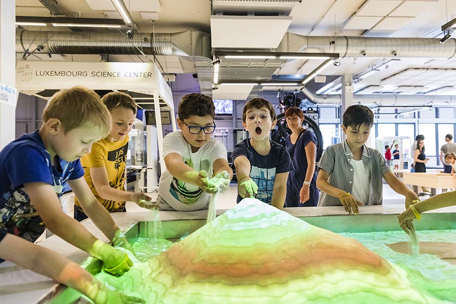 kideaz luxembourg science center experience scientifique enfants