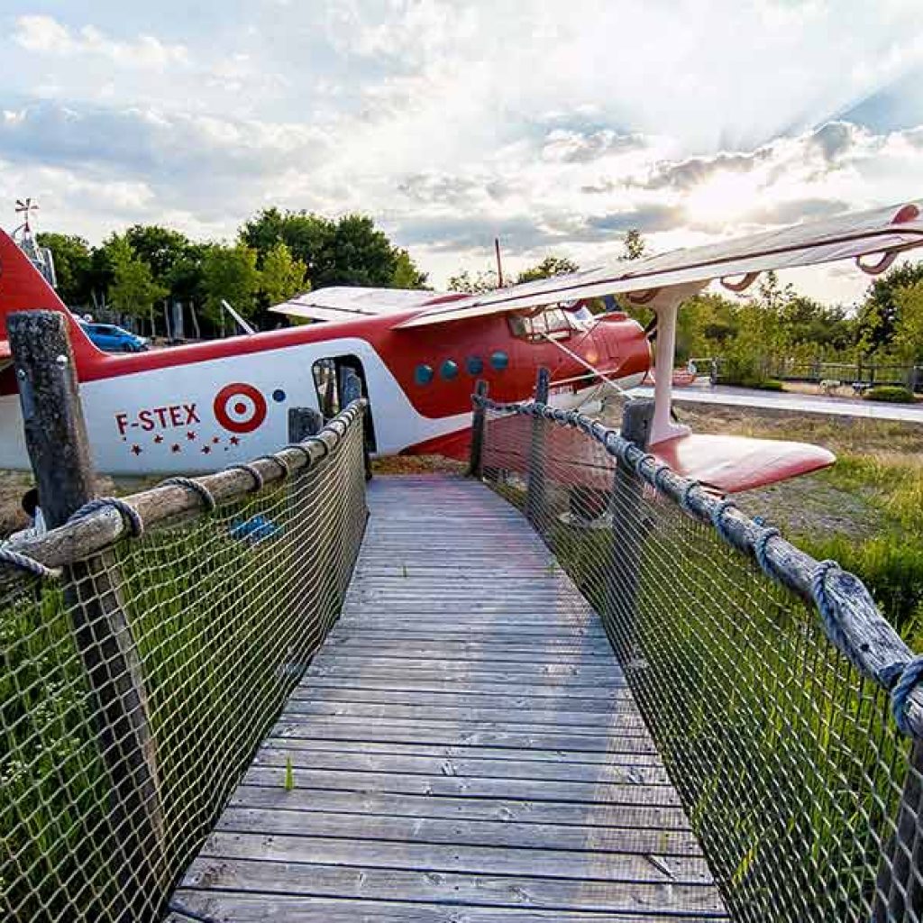 kideaz parc petit prince avion