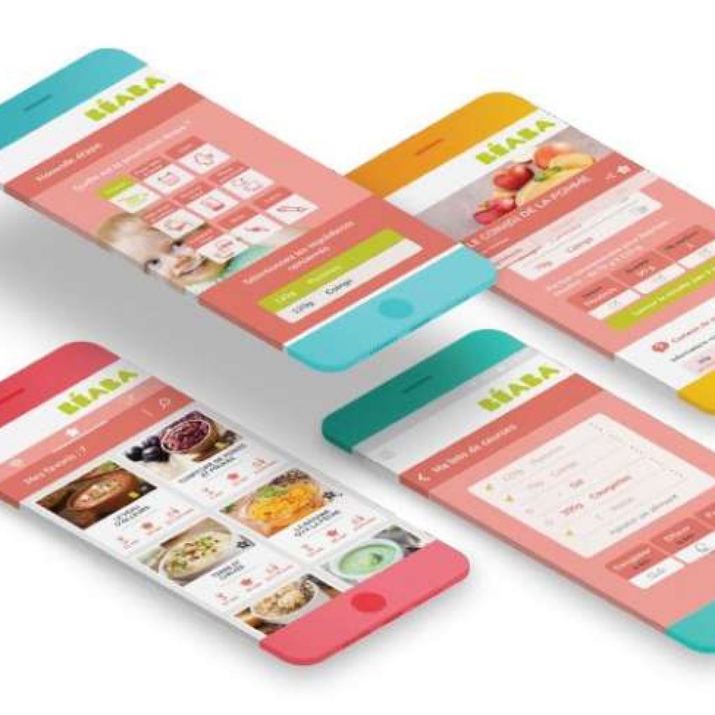 béaba&moi - application - nutrition - recettes - bébé