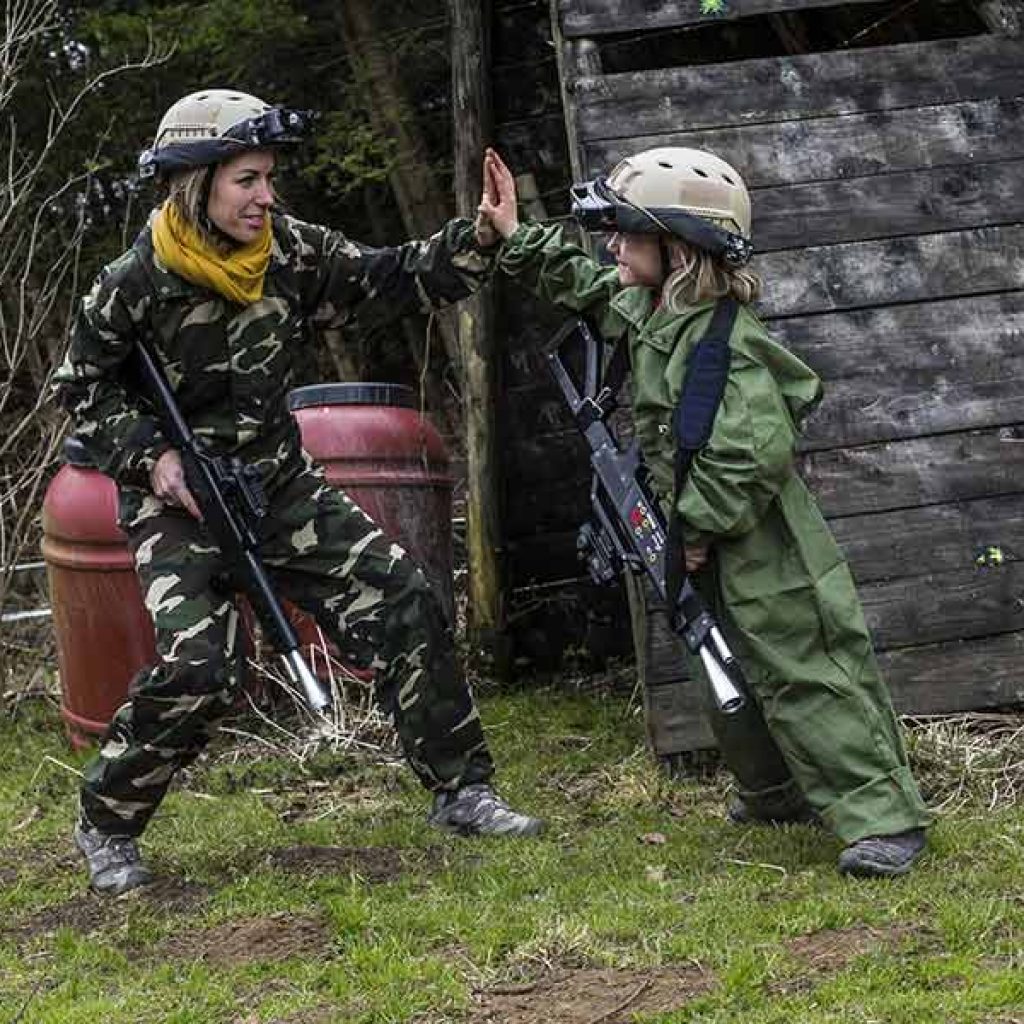 kideaz gaume paintball belgique famille enfants