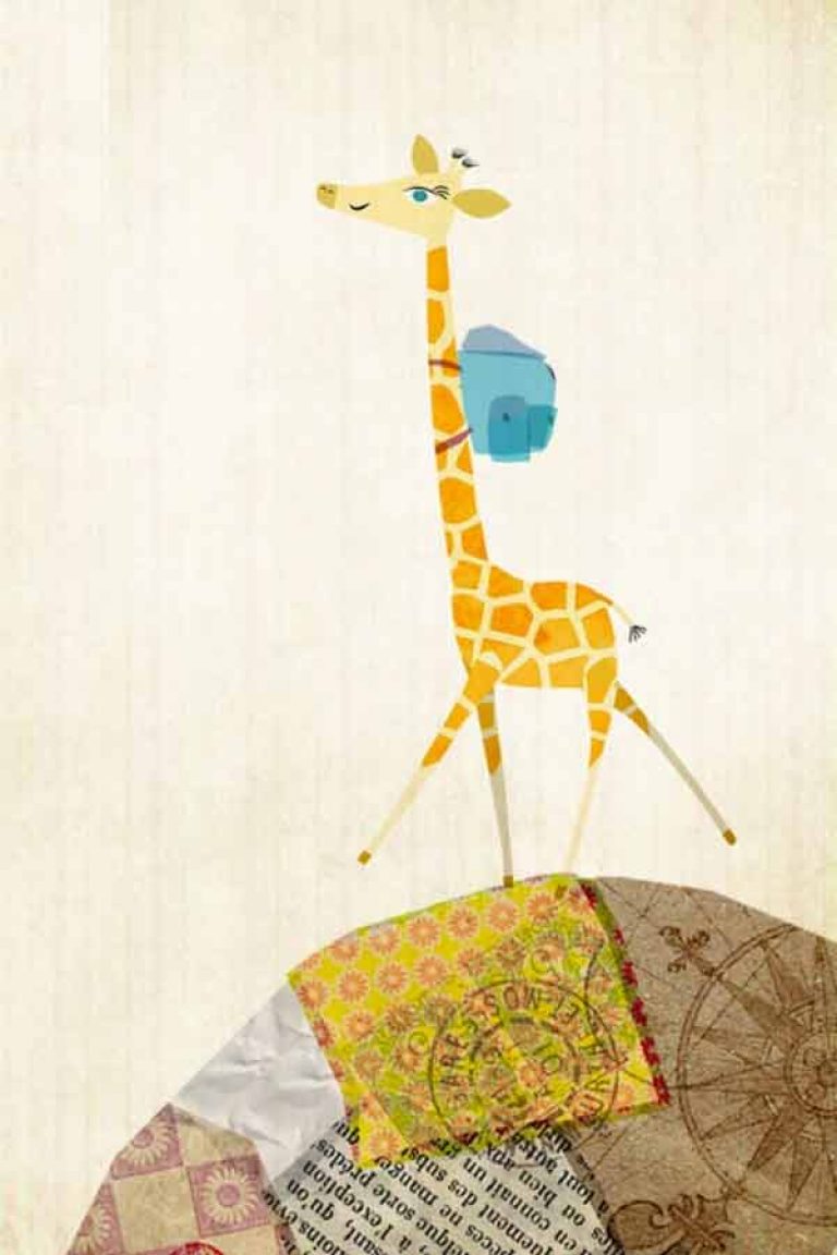 kideaz application app adeline la girafe image horizontale