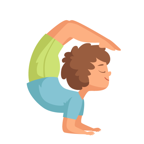 kideaz yoga posture enfant garcon zen relaxation