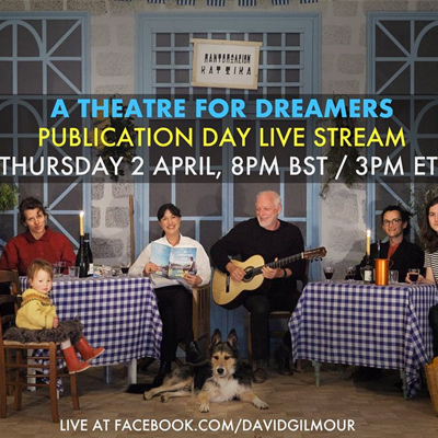 kideaz david gilmour atheatrefordreamers live facebook confinement