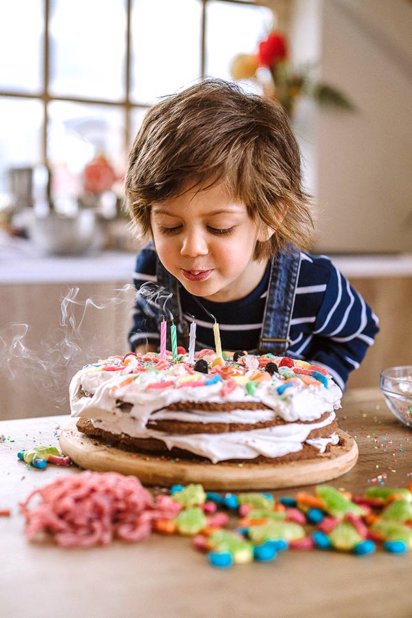 kideaz enfant anniversaire gateau maison confinement