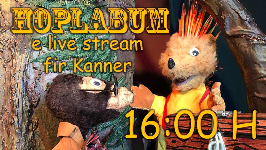kideaz figurentheaterhaus poppespennchen luxembourg hoplabum live stream kanner