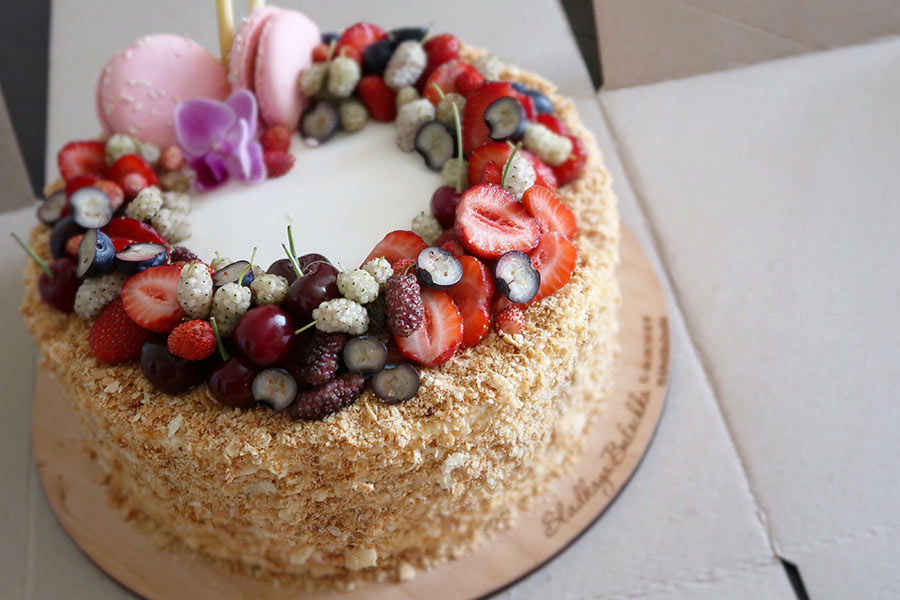 kideaz gateau anniversaire commande fruits rouges