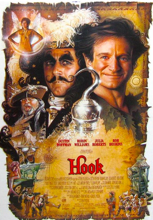 kideaz hook revanche du capitaine crochet affiche film culte