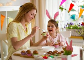 kideaz paques recette patisserie gateau maman fille