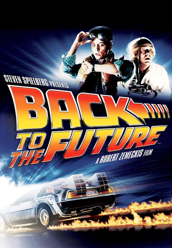 kideaz retour vers le futur affiche films cultes