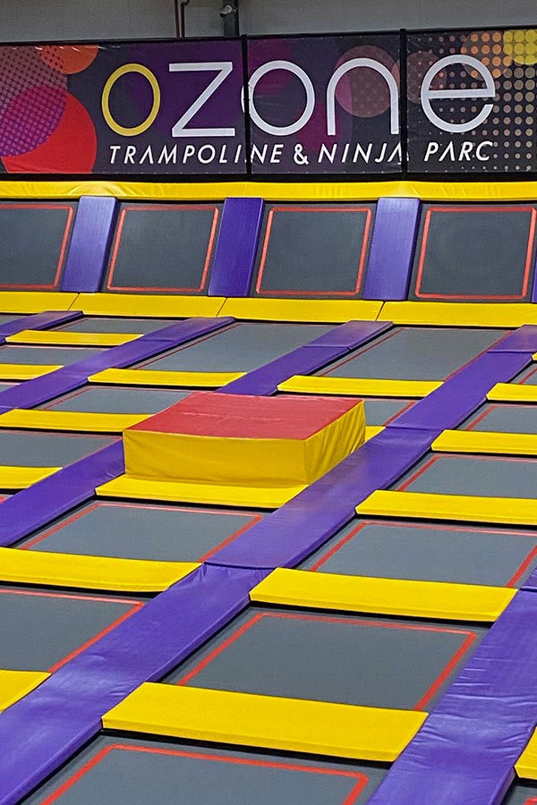 kideaz ozone trampoline ninja parc