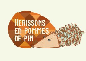 kideaz copyright herissons pommes de pin