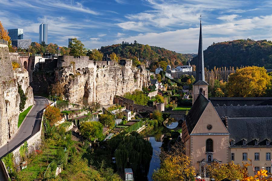 kideaz ville luxembourg city capitale paysage visite