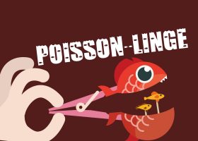 kideaz copyright DIY poisson linge cover