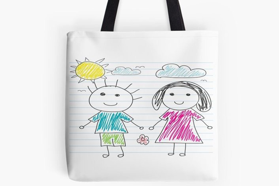 kideaz   copyright   sac dessin enfants   thimotee design   pinterest