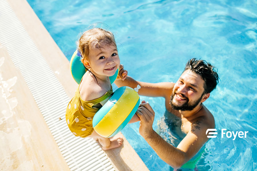 kideaz enfant parent baignade piscine securite 3