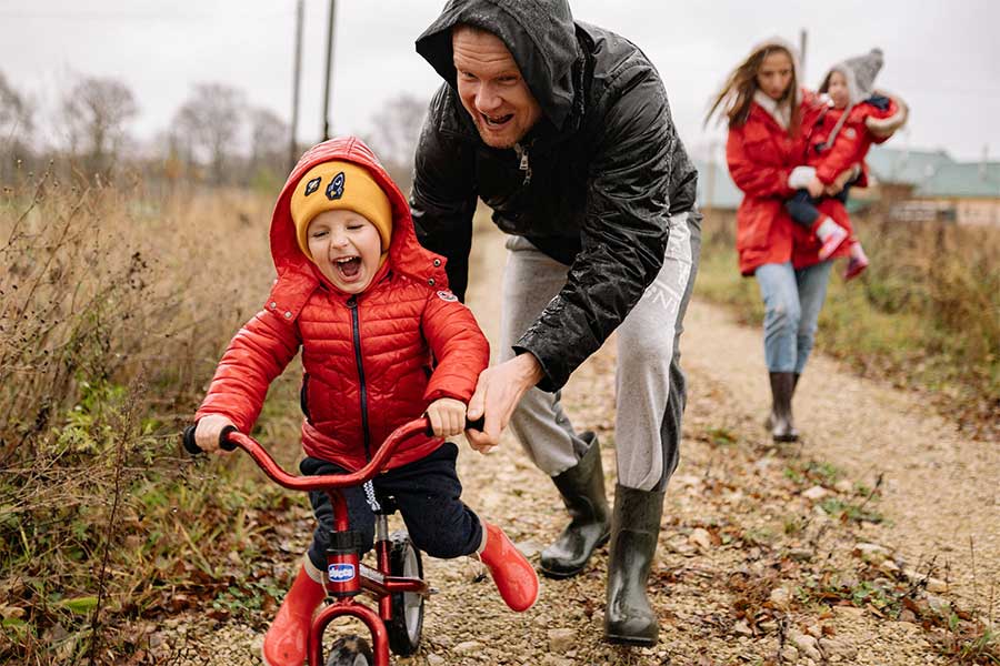 kideaz   vélo   enfant   parent