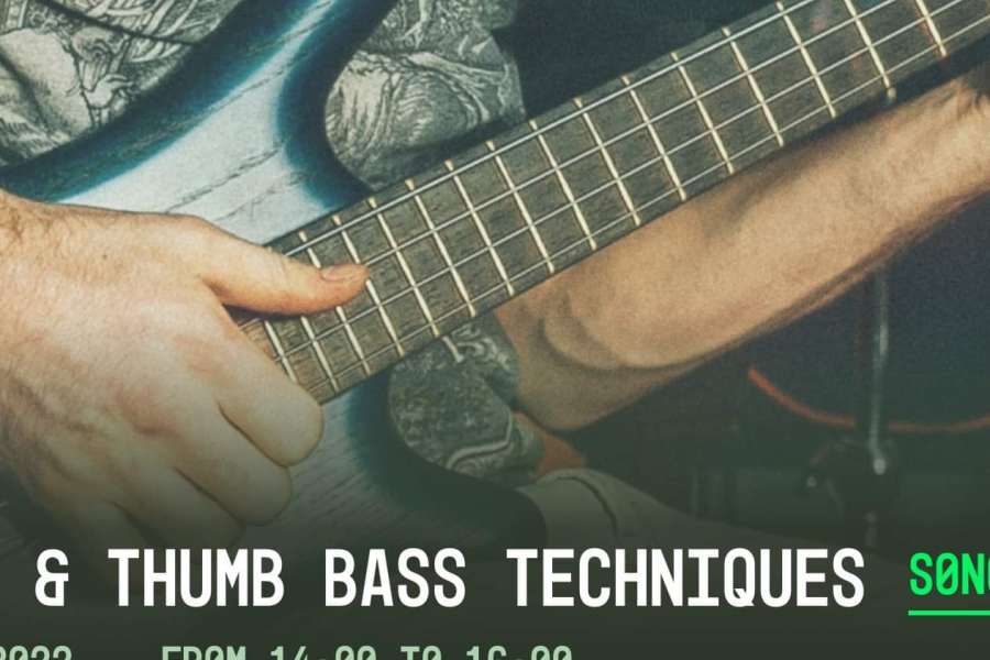 kideaz copyright  slap thumb bass techniques with achal murthy