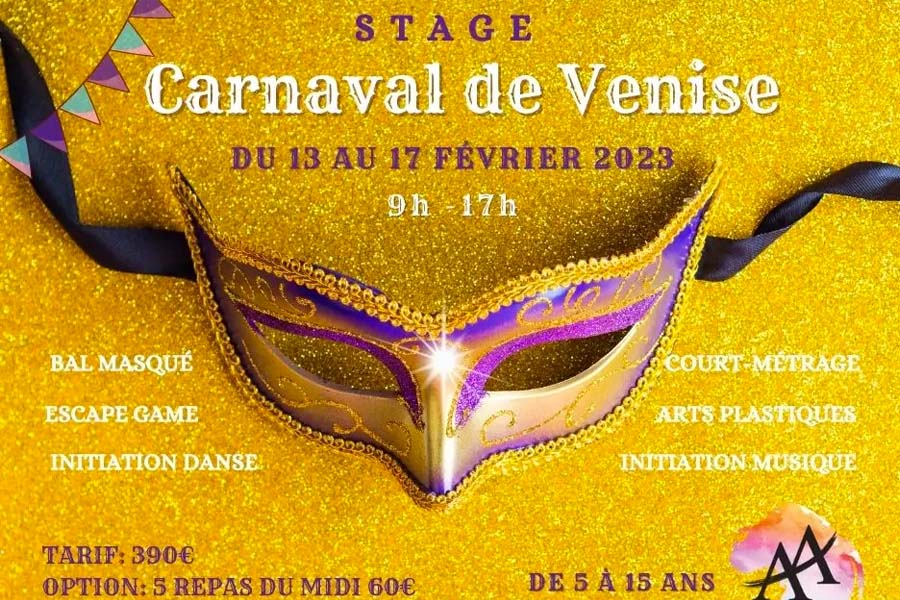 kideaz copyright Stage Carnaval de Venise