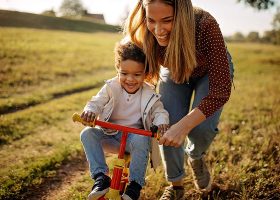 kideaz encourager enfant parent velo