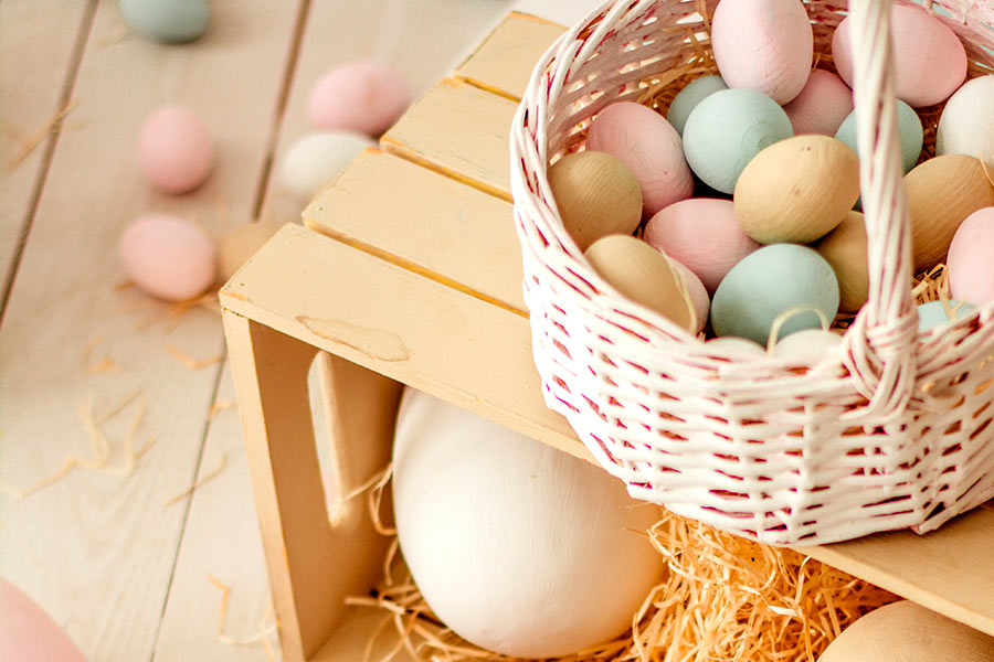 kideaz chasse oeufs paques panier