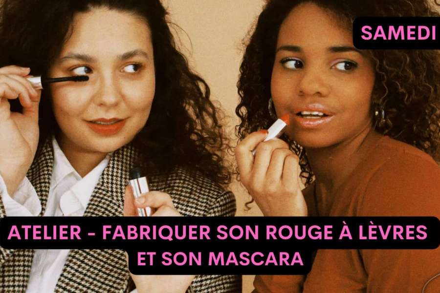 kideaz copyright  atelier fabriquer son rouge a levres et son mascara naturels