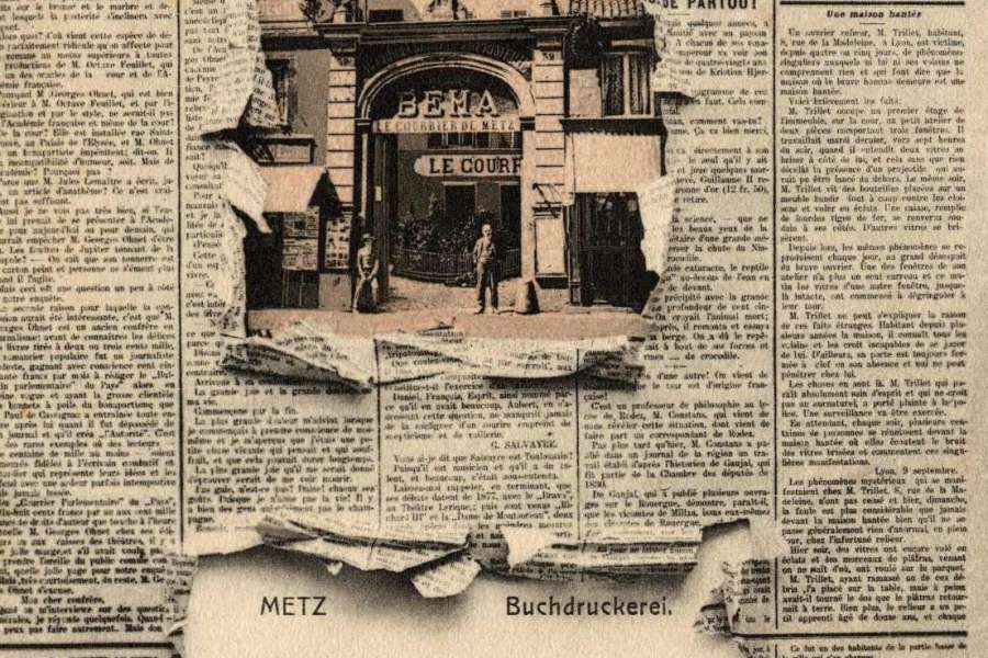 kideaz copyright bibliotheques mediatheques de metz  la presse ancienne du pole patrimoine des mediatheques