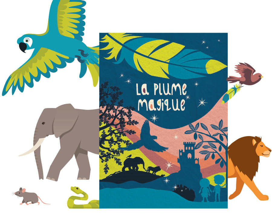 kideaz fairtrade letzebuerg la plume magique couverture illustrations