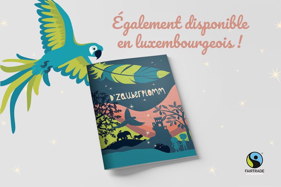 kideaz fairtrade letzebuerg la plume magique luxembourgeois