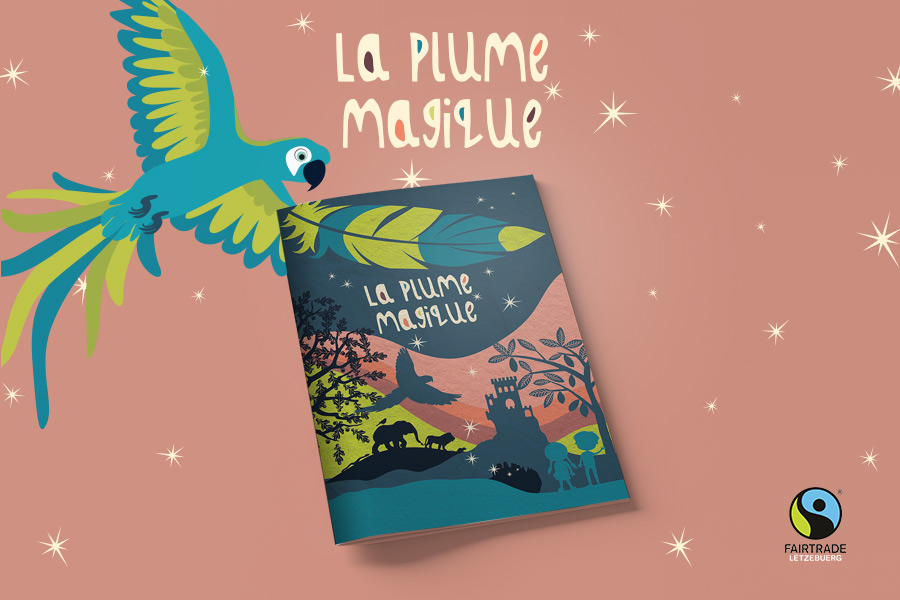kideaz fairtrade letzebuerg la plume magique