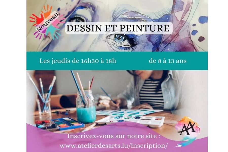 kideaz copyright dessin peinture atelier des arts