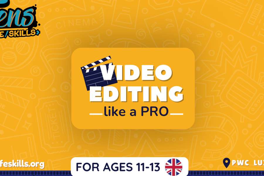 kideaz copyright  video editing like a pro course for ages 11 13 in english
