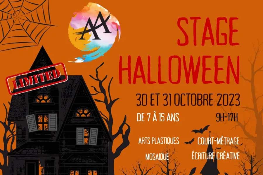 kideaz copyright atelier des arts stage halloween 2023