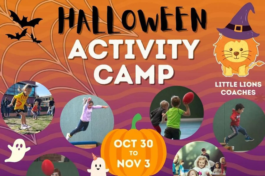 kideaz copyright little lions halloween activity camp 2023