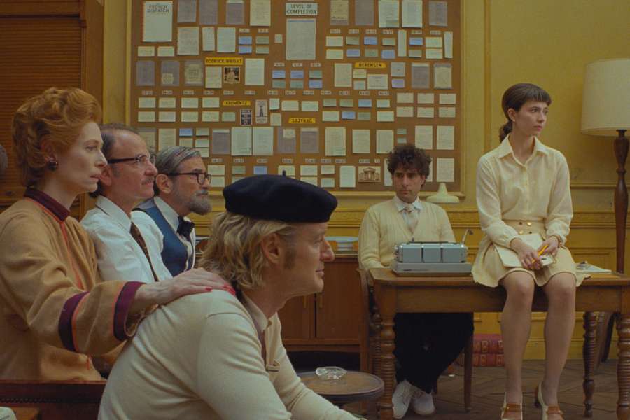 kideaz copyright cinematheque luxembourg  the french dispatch wes anderson