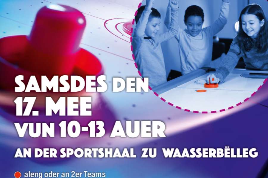 kideaz copyright event  airhockey tournoi