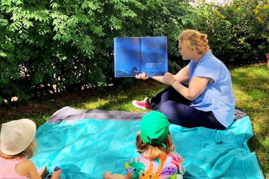 kideaz copyright event bibliotheques mediatheques de metz  lectures au jardin