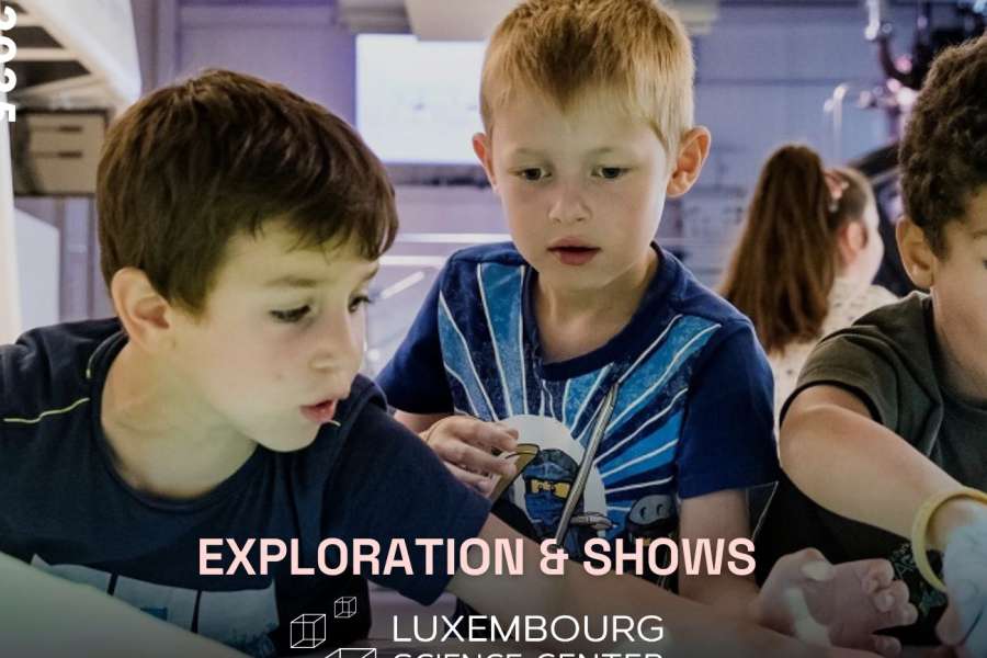kideaz copyright event luxembourg science center  exploration shows