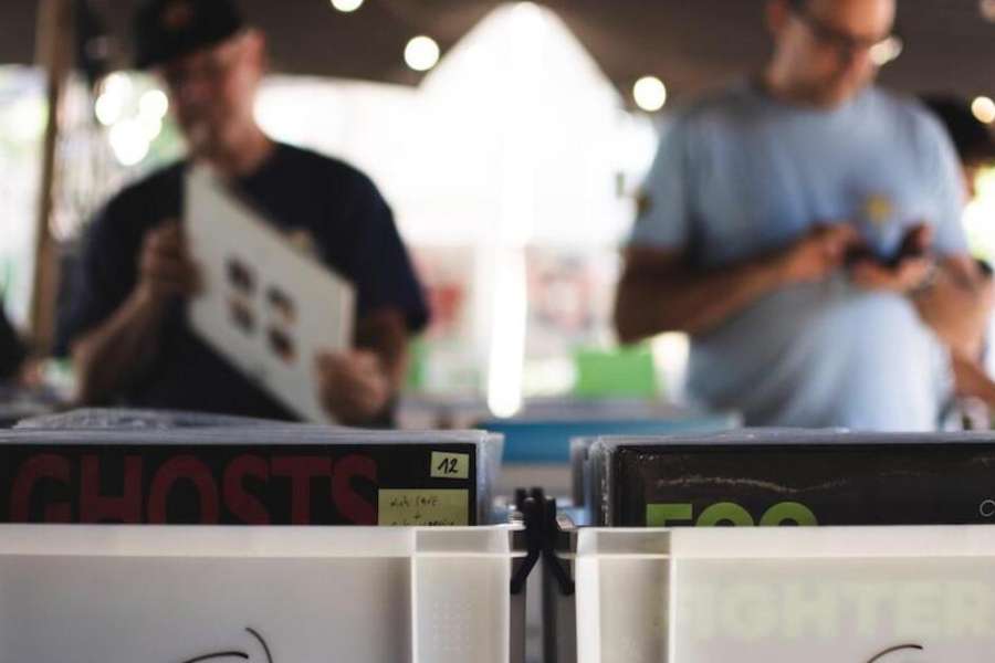 kideaz copyright event rotondes  vide disques merch o rama