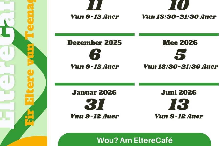 kideaz copyright event elterecafe cafe des parents  elterecaf fir eltere vun teenager